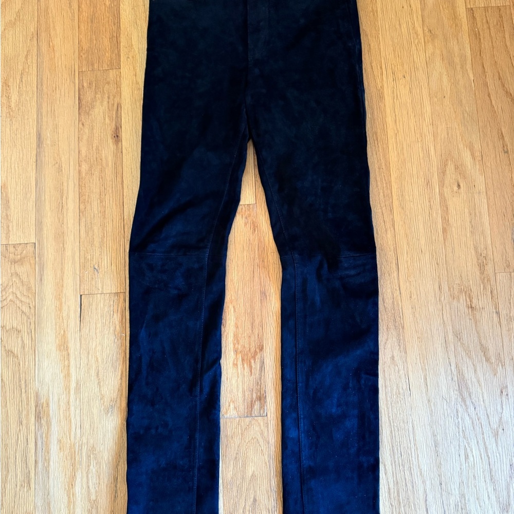 Saint Laurent Black Corduroy Pants